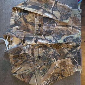 Realtree Ranger Camouflage Button-Up Jacket